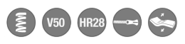 Iconos del Colchón Hybrid Performance