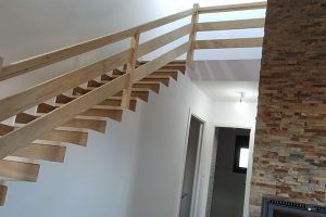 Carpinteria Cabrerizo Diseño de escalera Imagen de una escalera